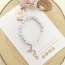 Load image into Gallery viewer, Girl’s mermaid Personalised Bracelet
