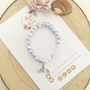 Girl’s mermaid Personalised Bracelet