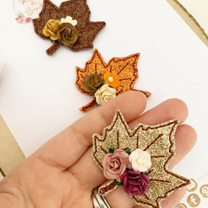 Autumn Leaves Headband or Hair Clip