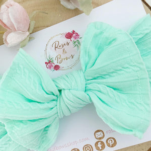 Mint Nylon Headwrap Headband