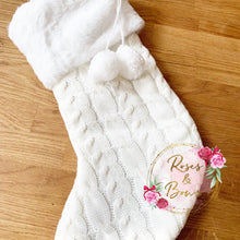 Load image into Gallery viewer, Personalisation Christmas Stocking

