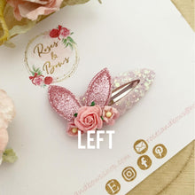 Load image into Gallery viewer, Dainty Bunny Ears Easter Snap Clip
