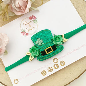St Patrick Leprechaun Hat Headband