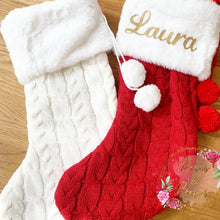 Load image into Gallery viewer, Personalisation Christmas Stocking
