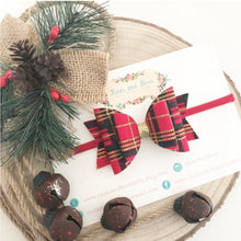 Load image into Gallery viewer, Tartan Hair Bow Headband or Clip
