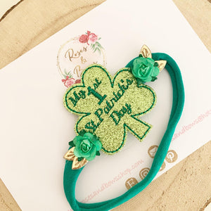 1st St Patrick’s Day Headband