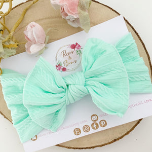 Mint Nylon Headwrap Headband