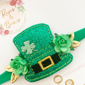 St Patrick Leprechaun Hat Headband