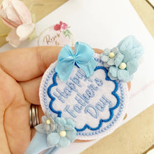 Load image into Gallery viewer, Happy Father’s Day headband
