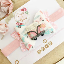 Load image into Gallery viewer, Campervan Bow Headband or Clip
