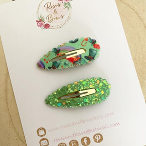St Patrick’s Day snap clip set