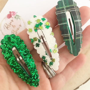 St Patrick’s Day snap clip set