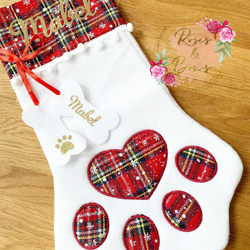 Personalisation Pet Christmas Stocking