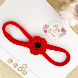 Poppy headband in