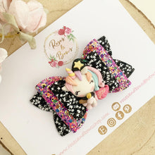 Load image into Gallery viewer, Autumn Squirrel Hair Bow Headband or Clip
