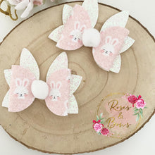 Load image into Gallery viewer, Bunny Tail Easter Hair Bow Headband or Clip
