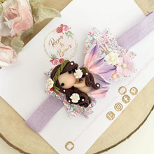 Load image into Gallery viewer, Mermaid Hair Bow Headband or Clip
